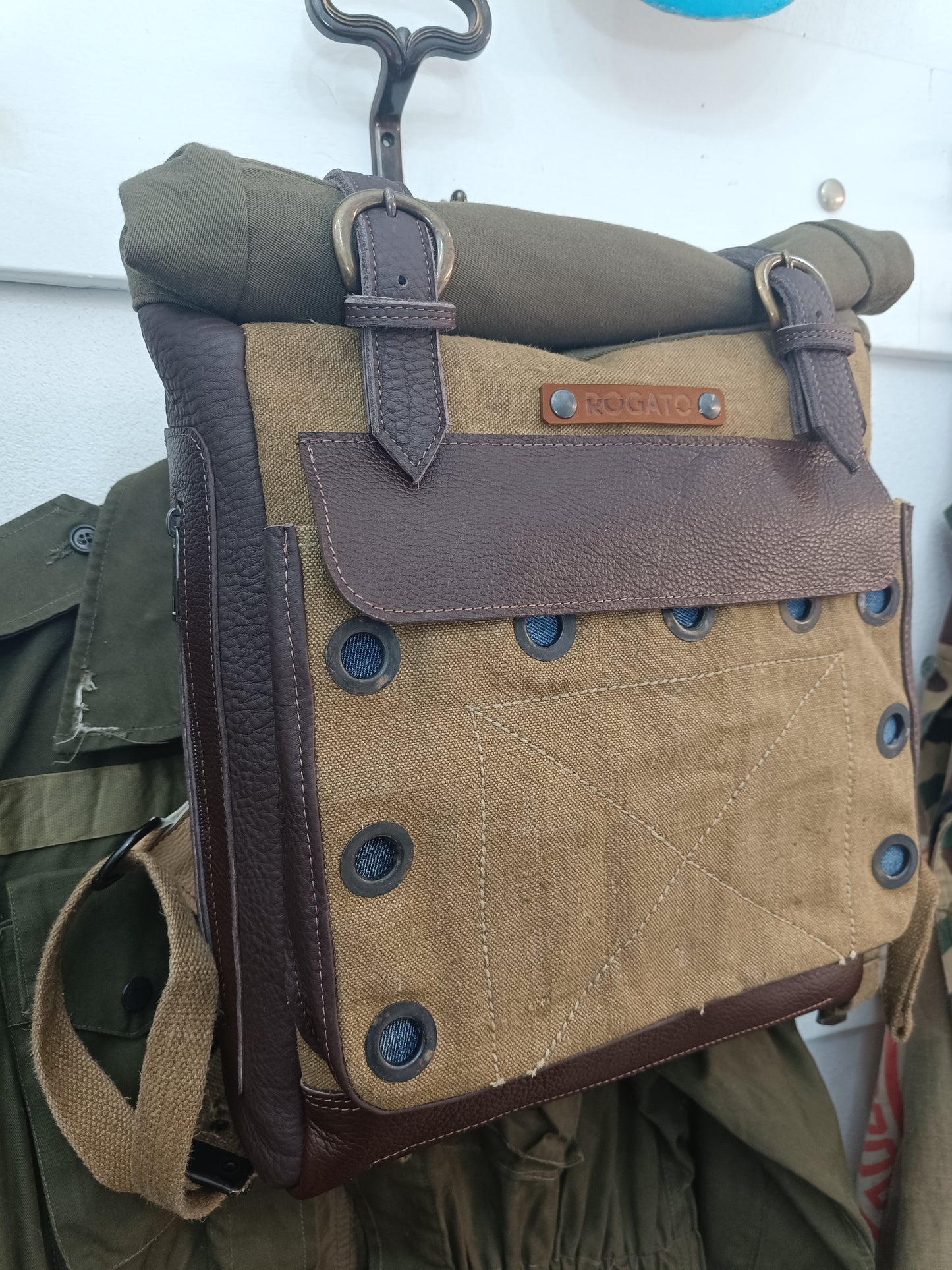Zaino Rolltop military