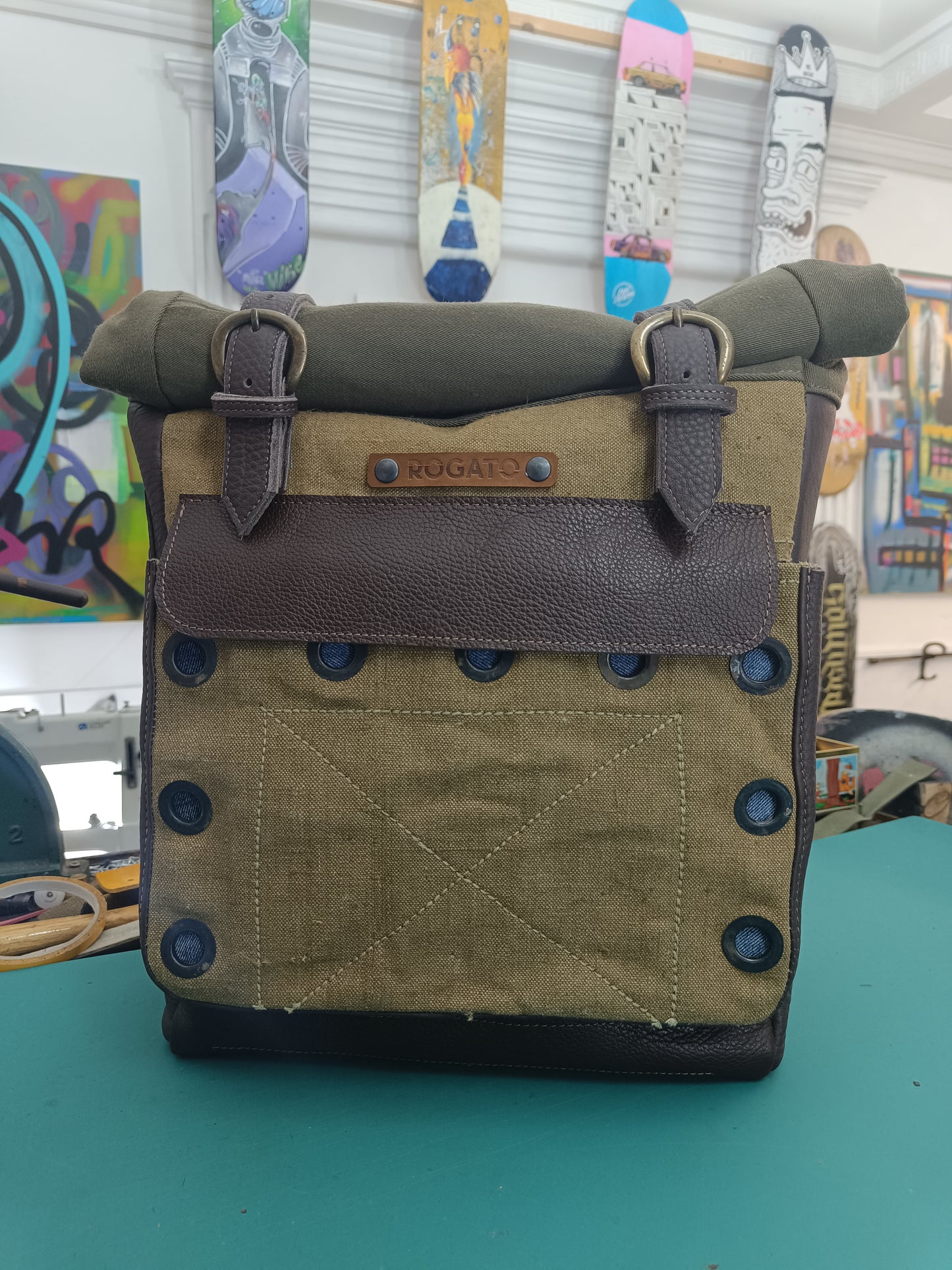 Zaino Rolltop military
