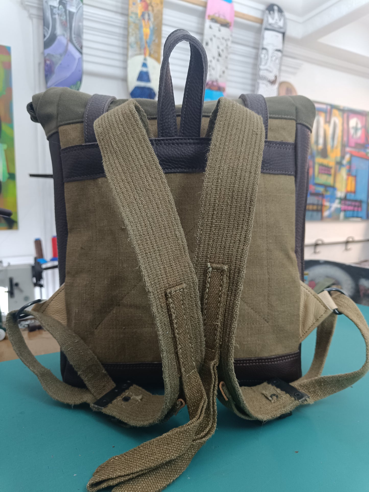 Zaino Rolltop military