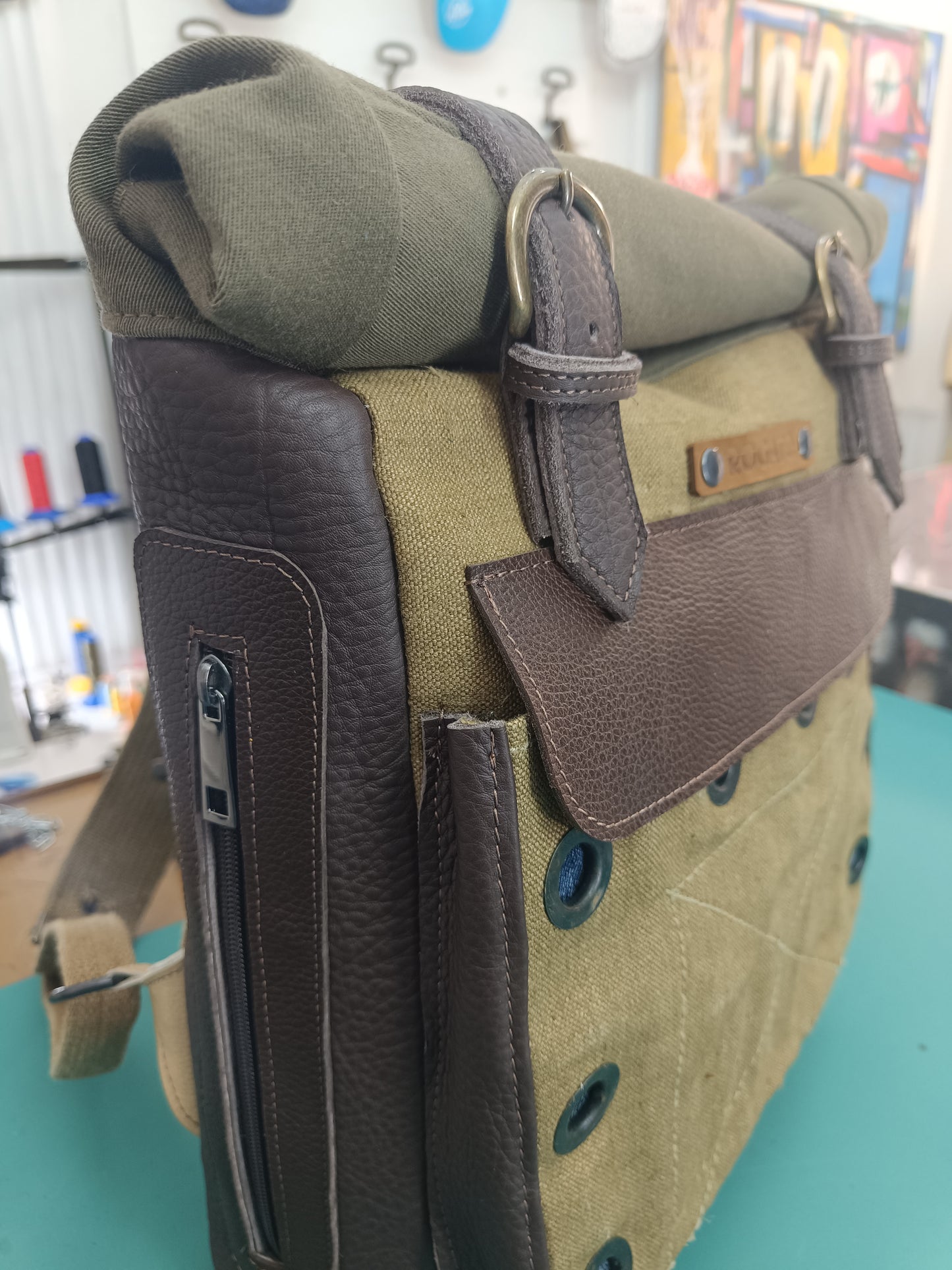 Zaino Rolltop military