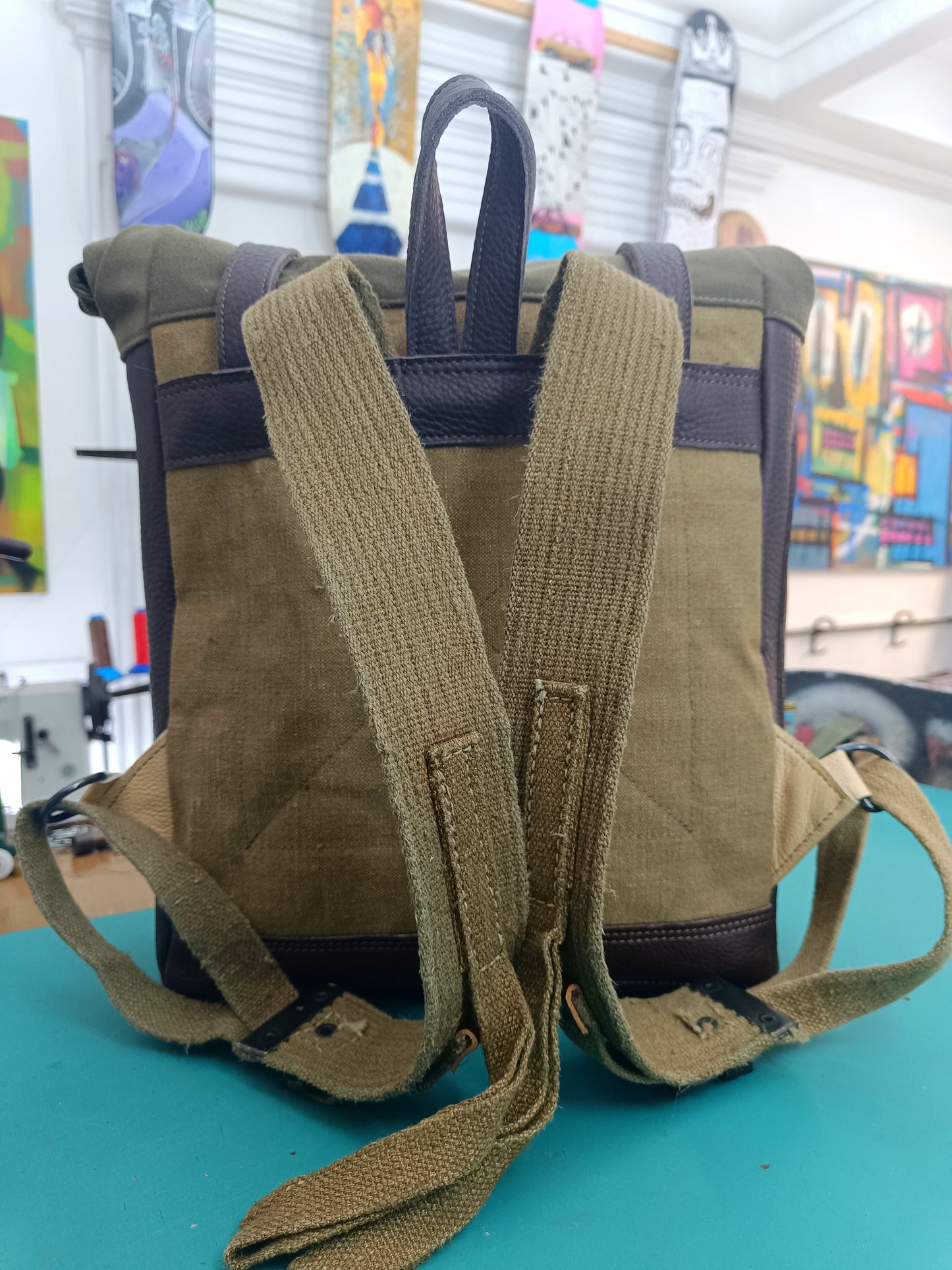 Zaino Rolltop military