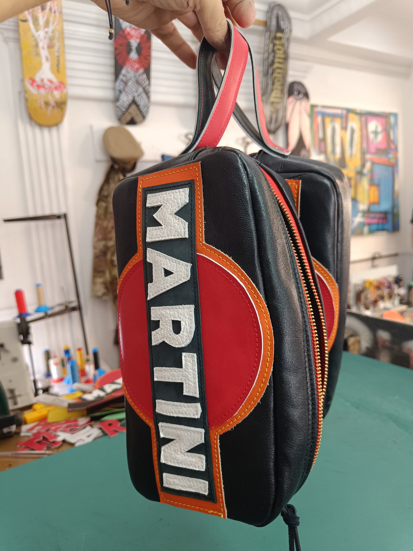 Toilet bag black
